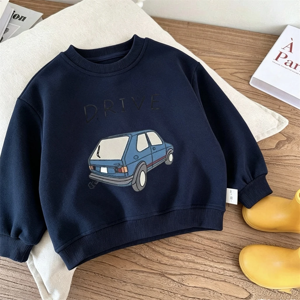 Casual Sports Tops Kids Crewneck Pullovers Printed Sweatshirts Little Car Printed Hoodie Boys Child Trendy Navy Beige Clothing
Casual Sports Tops Kids Crewneck Pullovers Printed Sweatshirts Little Car Printed Hoodie Boys Child Trendy Navy Beige Clothing
