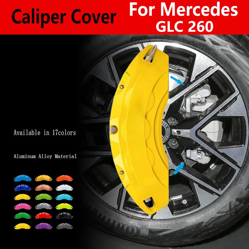 For Mercedes GLC260 GLC 260 Car Brake Caliper Cover Aluminum
For Mercedes GLC260 GLC 260 Car Brake Caliper Cover Aluminum