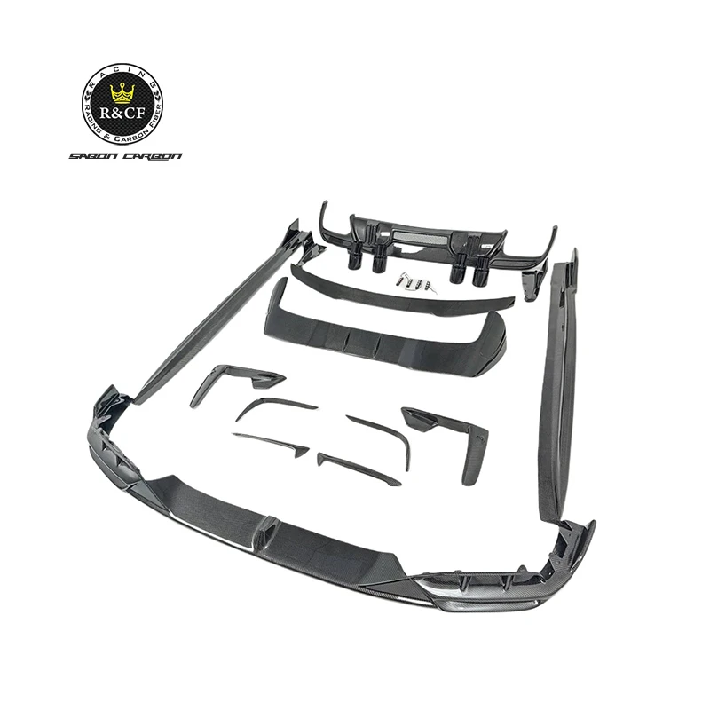 LD Style Carbon Fiber Front Bumper Spoiler Side Skirts Body Kit for BMW F95 X5M 2022
LD Style Carbon Fiber Front Bumper Spoiler Side Skirts Body Kit for BMW F95 X5M 2022