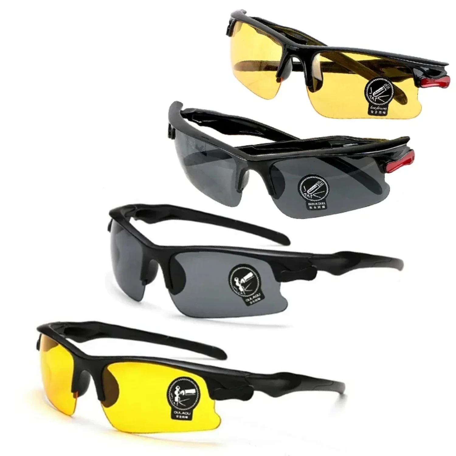 Cycling Glasses Sunglasses Safety Night Driving Glasses Goggles Unisex Sun Glasses UV Protection Eyewear Accessories
Cycling Glasses Sunglasses Safety Night Driving Glasses Goggles Unisex Sun Glasses UV Protection Eyewear Accessories