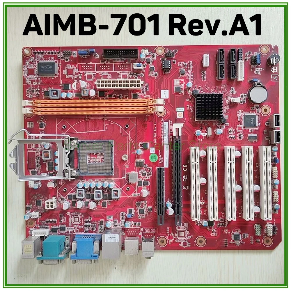 AIMB-701 Rev.A1 AIMB-701VG-00A1E For ADVANTECH Industrial Computer Motherboard 1155-pin H61 AIMB-701VG
AIMB-701 Rev.A1 AIMB-701VG-00A1E For ADVANTECH Industrial Computer Motherboard 1155-pin H61 AIMB-701VG