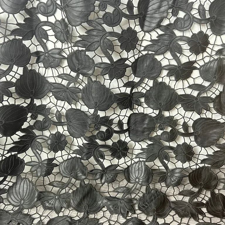 High-end PU laser embroidered fabric black floral hollow-out material leather embroidery for clothing decor hand sewing material
High-end PU laser embroidered fabric black floral hollow-out material leather embroidery for clothing decor hand sewing material