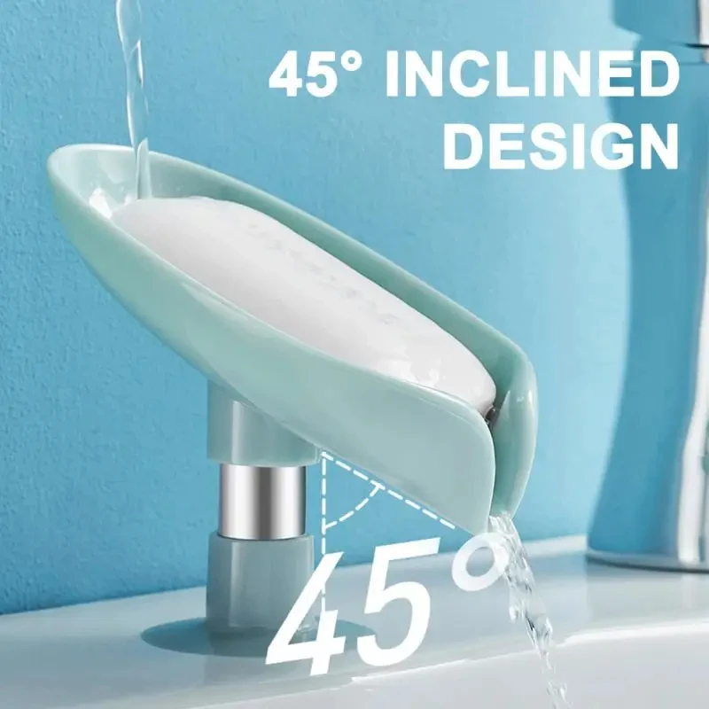Leaf Shape Soap Box Drain Soap Holder Box Bathroom Shower Soap Holder sponge Storage Plate Tray Bathroom Supplies Bathroom Gadge
Leaf Shape Soap Box Drain Soap Holder Box Bathroom Shower Soap Holder sponge Storage Plate Tray Bathroom Supplies Bathroom Gadge
