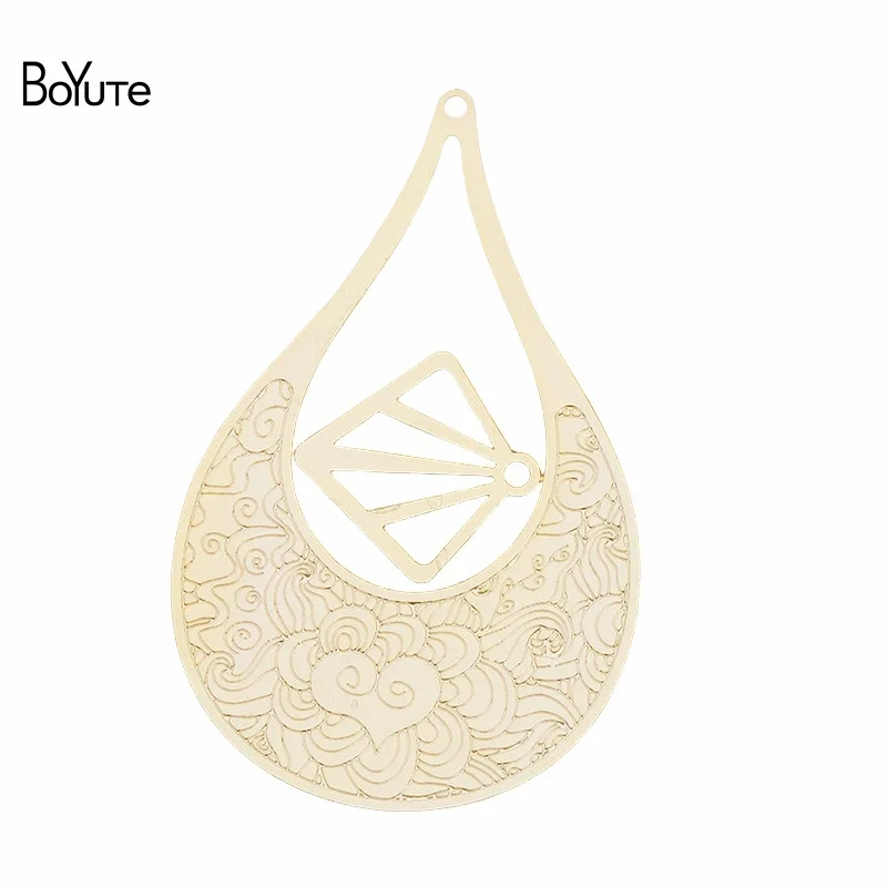 BoYuTe (10 Pieces/Lot) 45*28MM Metal Brass Water Drop Shaped Pendant Sheet Diy Jewelry Accessories
BoYuTe (10 Pieces/Lot) 45*28MM Metal Brass Water Drop Shaped Pendant Sheet Diy Jewelry Accessories