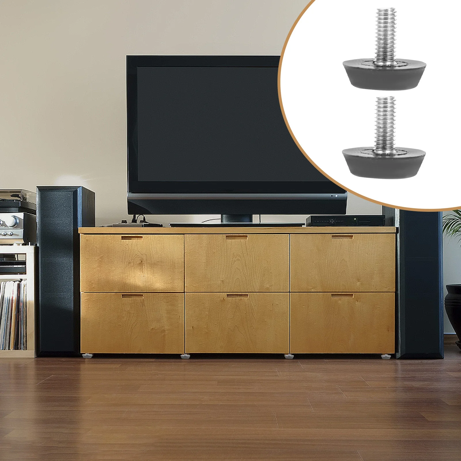 100Pcs Furniture Adjustable Levelers Screw on Plastic Iron Legs for Table Chair Cabinet Floor Scratch Protection
100Pcs Furniture Adjustable Levelers Screw on Plastic Iron Legs for Table Chair Cabinet Floor Scratch Protection