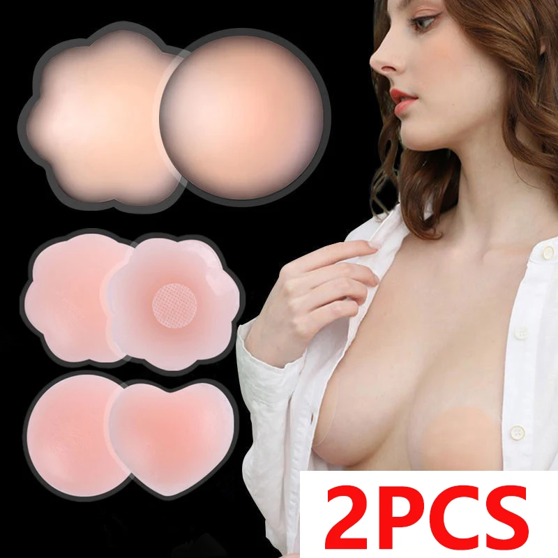 Reusable Silicone Petal Adhesive Nipple Cover Invisible Bra Pad Pasties Self Adhesive Nipple Breast Pasties Cover Accessories
Reusable Silicone Petal Adhesive Nipple Cover Invisible Bra Pad Pasties Self Adhesive Nipple Breast Pasties Cover Accessories