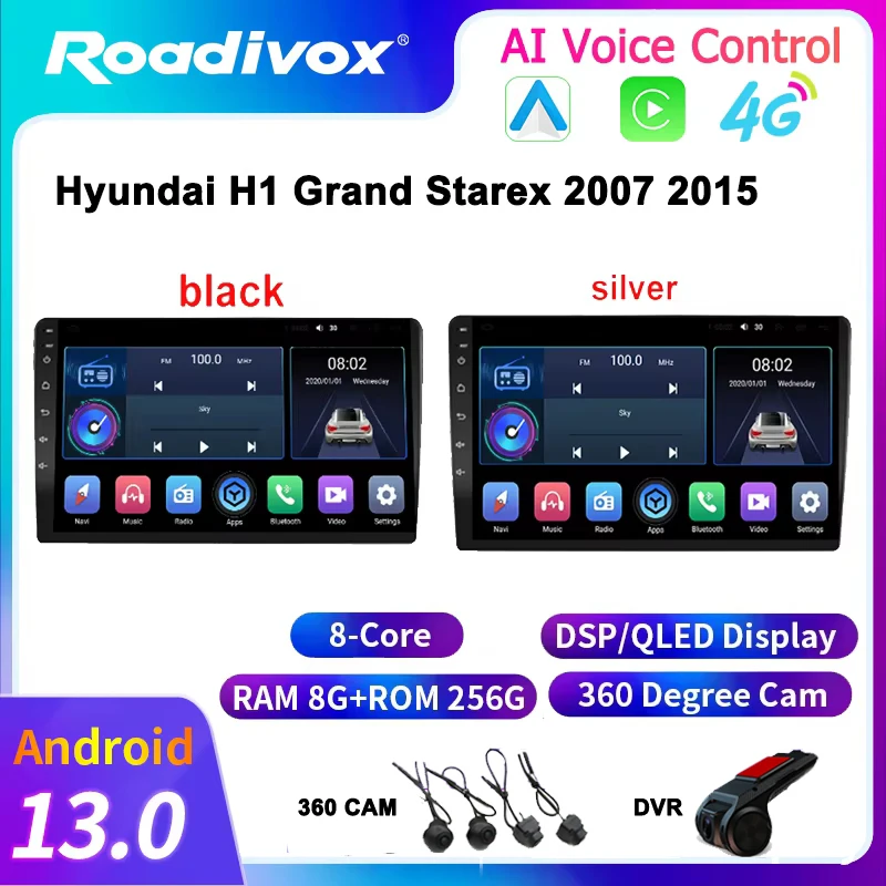 Hyundai H1 Grand Starex 2007-2015 Android13 Car Radio Multimedia Player with GPS Nav 2 DIN Stereo Screen Video Tape Record
Hyundai H1 Grand Starex 2007-2015 Android13 Car Radio Multimedia Player with GPS Nav 2 DIN Stereo Screen Video Tape Record