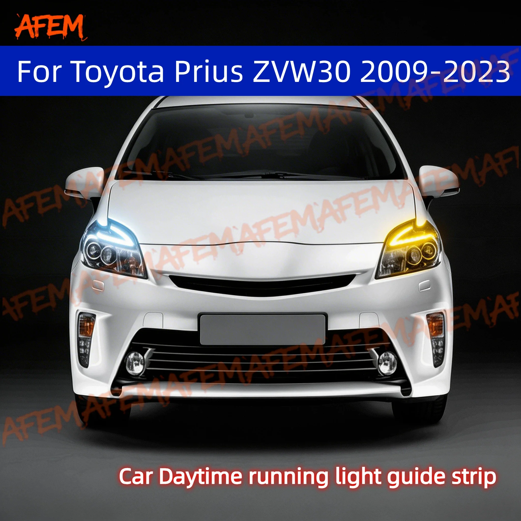 2Pcs 12V Led Guide Strip Headlight for Car Daytime Running Lights Turn Signal Bulb DRL For Toyota Prius ZVW30 2009-2023
2Pcs 12V Led Guide Strip Headlight for Car Daytime Running Lights Turn Signal Bulb DRL For Toyota Prius ZVW30 2009-2023