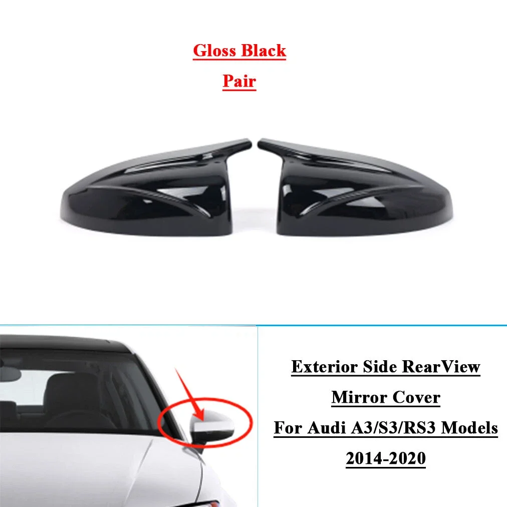 For Audi A3 S3 RS3 2014-2029 1 Pair Clip-on Black Plastic Side Mirror Covers Caps with Lane Assist OEM 8V0857527E 8V0857528E
For Audi A3 S3 RS3 2014-2029 1 Pair Clip-on Black Plastic Side Mirror Covers Caps with Lane Assist OEM 8V0857527E 8V0857528E