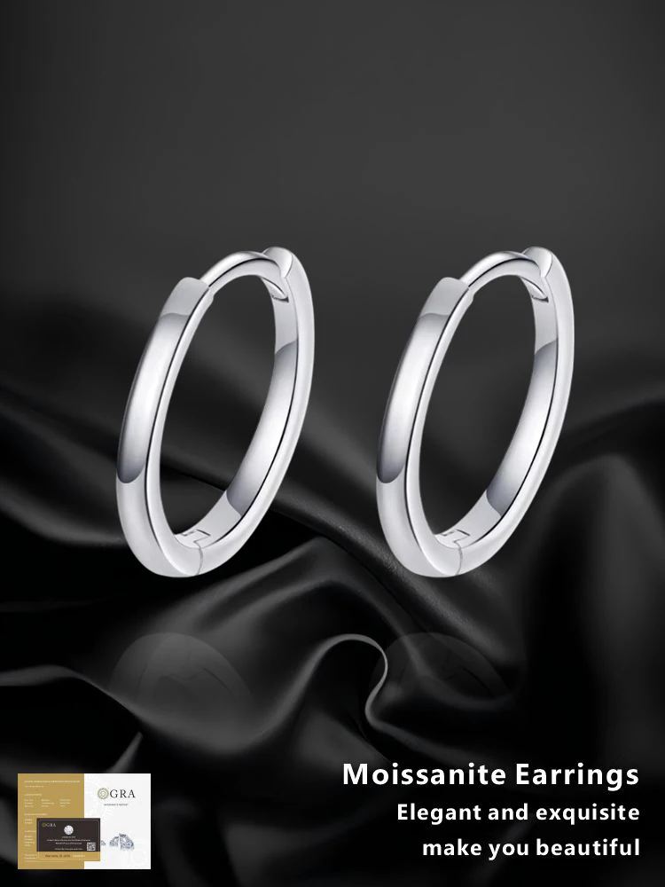 925 silver earrings GRA Certified Moissanite Simple Design romantic Light luxury is suitable for daily wear
925 silver earrings GRA Certified Moissanite Simple Design romantic Light luxury is suitable for daily wear