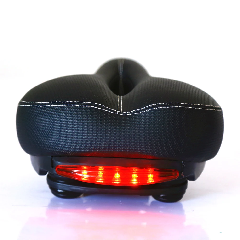 【】Ergonomic Bike Saddle With Taillight Dual Spring Suspension Breathable Waterproof Comfortable For Road Cruiser Bikes
【】Ergonomic Bike Saddle With Taillight Dual Spring Suspension Breathable Waterproof Comfortable For Road Cruiser Bikes