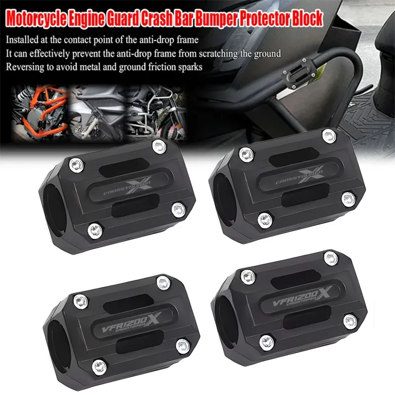For Honda VFR1200X Crosstourer VFR 1200 X Street All Year Crash Bars Block Engine Guard Bumper Protection Decorative Block
For Honda VFR1200X Crosstourer VFR 1200 X Street All Year Crash Bars Block Engine Guard Bumper Protection Decorative Block