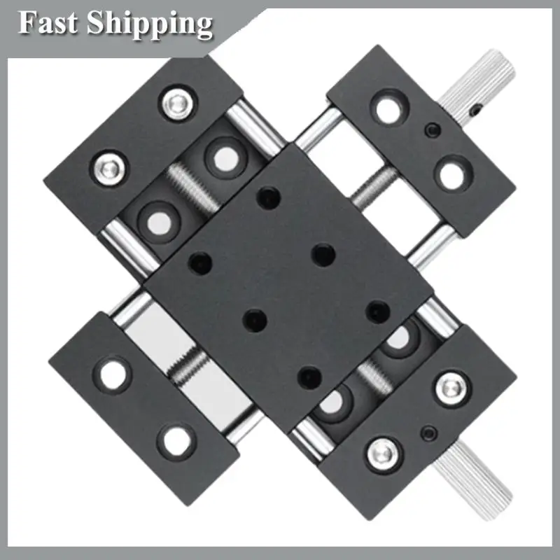 A91P Heavy Duty Linear Optical Axis Guide Workbench XY Axis Screw Manual Slide No Bottom Plate
A91P Heavy Duty Linear Optical Axis Guide Workbench XY Axis Screw Manual Slide No Bottom Plate