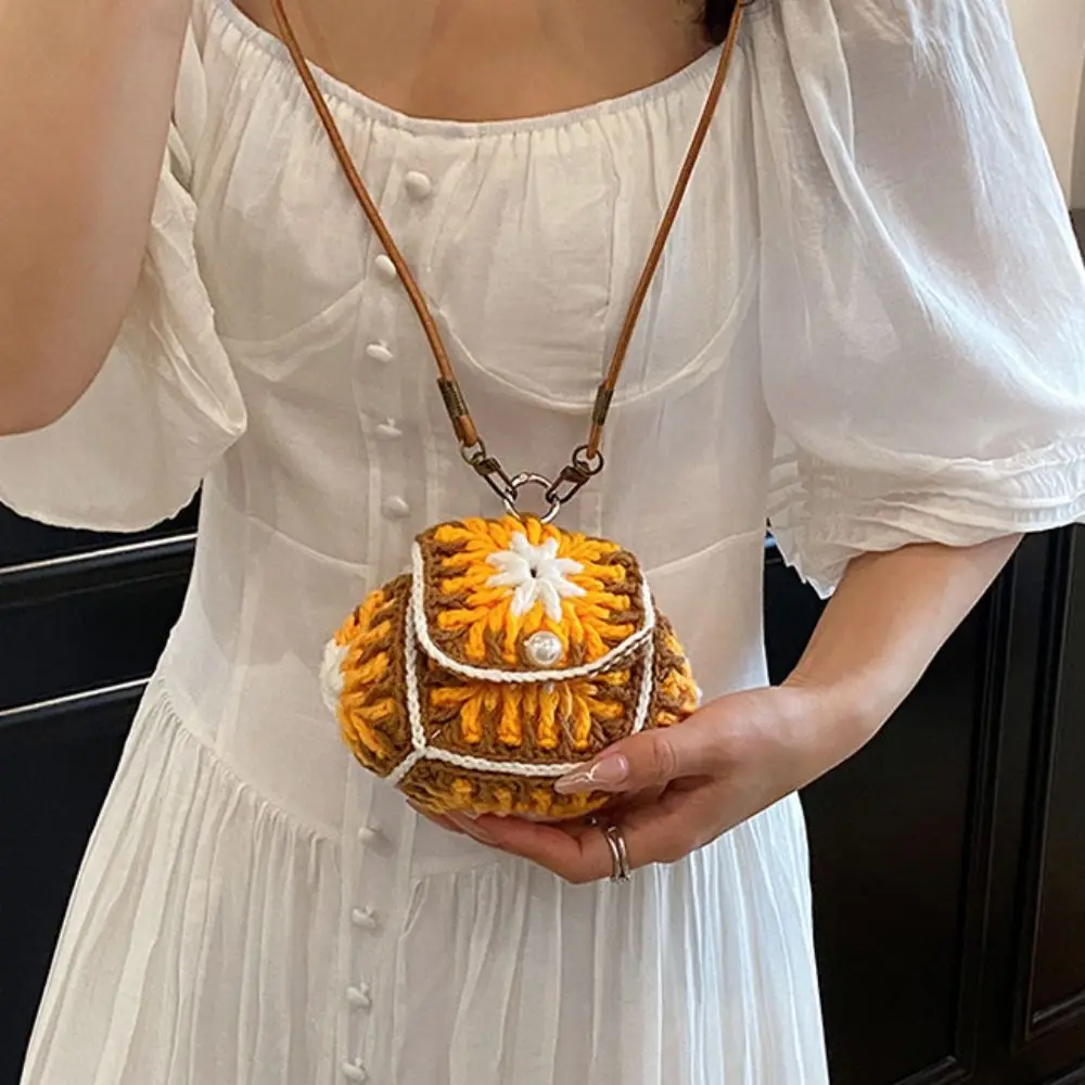 Literature Sweet Flower Knitted Bag Mini Romantic Bohemian Crochet Bag Storage Bag Rustic Woven Crossbody Bag Summer
Literature Sweet Flower Knitted Bag Mini Romantic Bohemian Crochet Bag Storage Bag Rustic Woven Crossbody Bag Summer