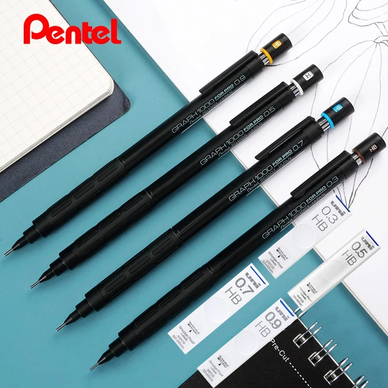 Japan Pentel Mechanical Pencil Graphics1000 for PRO Low Gravity Stable Writing Pen Drawing Sketching Drafting Premium Stationery
Japan Pentel Mechanical Pencil Graphics1000 for PRO Low Gravity Stable Writing Pen Drawing Sketching Drafting Premium Stationery