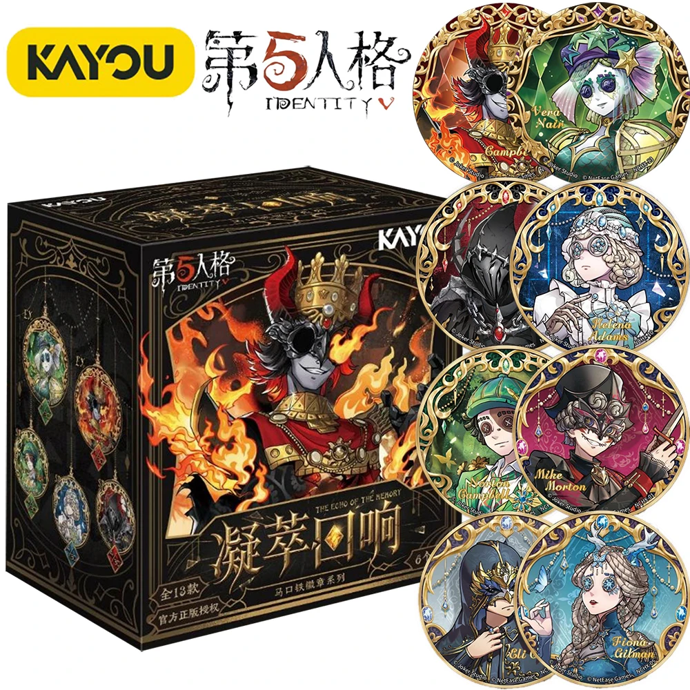 New KAYOU Genuine Identity V Asymmetric Adversarial Competitive Game Exquisite Peripheral Toys Collected Badge Gifts for Players
New KAYOU Genuine Identity V Asymmetric Adversarial Competitive Game Exquisite Peripheral Toys Collected Badge Gifts for Players