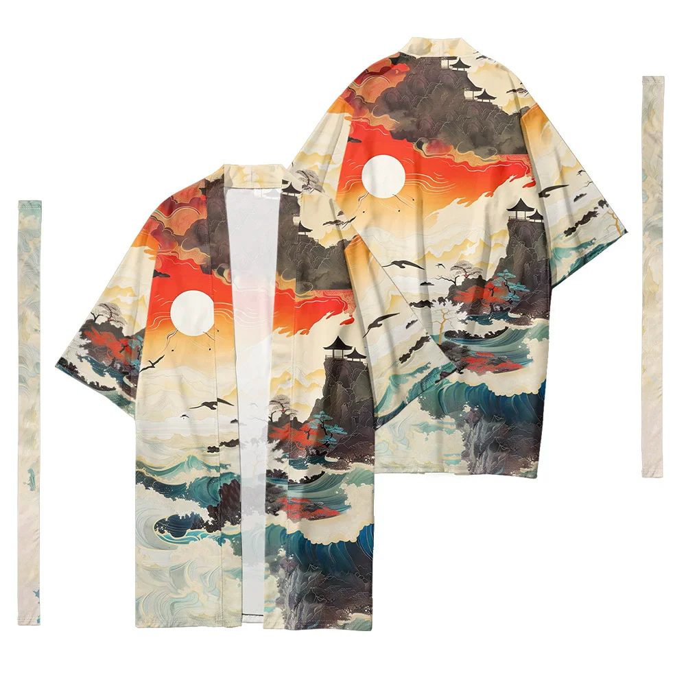 3D Printed Printed Japanese Style Cardigan And Kimono Cross-border Hot Selling New Half Sleeved Top for Summer 2025
3D Printed Printed Japanese Style Cardigan And Kimono Cross-border Hot Selling New Half Sleeved Top for Summer 2025