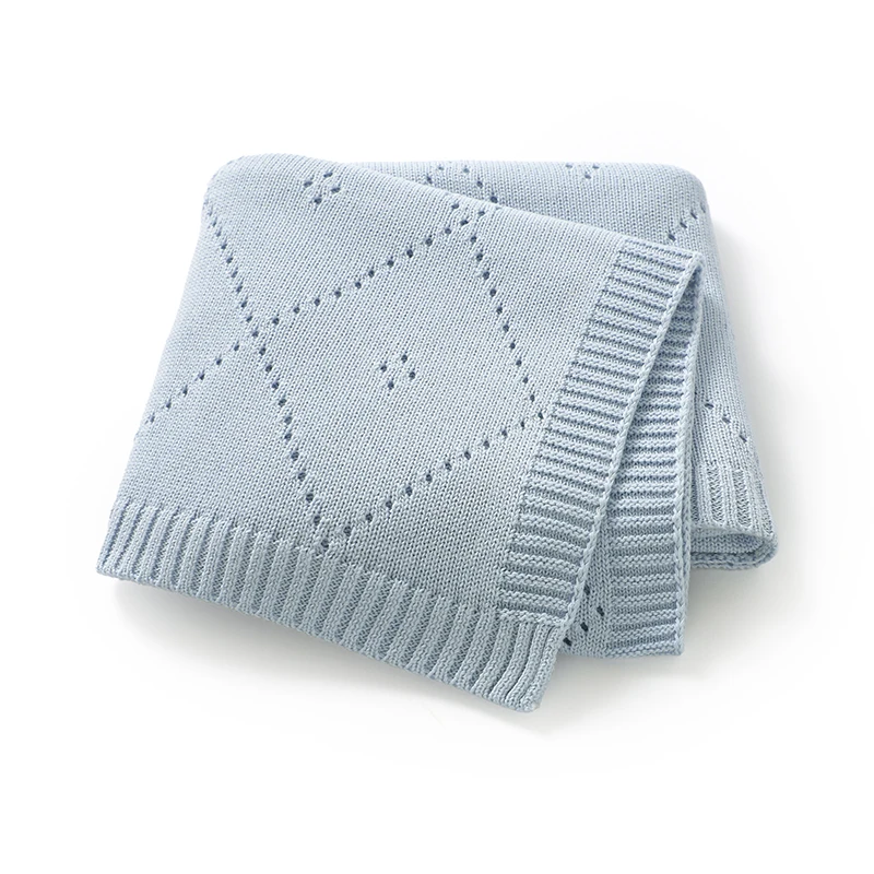 Newborn Baby Blanket Cotton Knitted Boys Girls Bedding Quilt 90*70CM Infant Stroller Swaddle Fashion Solid Plaid Soft Sleepsack
Newborn Baby Blanket Cotton Knitted Boys Girls Bedding Quilt 90*70CM Infant Stroller Swaddle Fashion Solid Plaid Soft Sleepsack