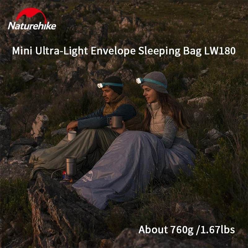 Naturehike Мини Сверхлегкий спальный мешок-конверт LW180 Около 760 г Удобный хлопковый спальный мешок для кемпинга на открытом воздухе Водонепроницаемый
Naturehike Мини Сверхлегкий спальный мешок-конверт LW180 Около 760 г Удобный хлопковый спальный мешок для кемпинга на открытом воздухе Водонепроницаемый