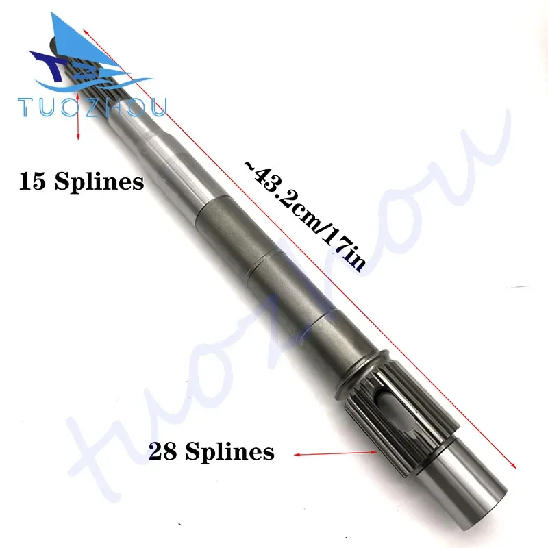 69J-45611-00 Propeller Shaft ,Made in Taiwan for Yamaha 200-250HP 2T/4T Outboard Engine Boat Accessories
69J-45611-00 Propeller Shaft ,Made in Taiwan for Yamaha 200-250HP 2T/4T Outboard Engine Boat Accessories