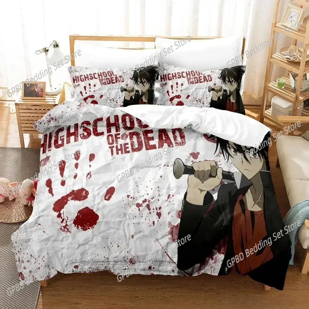 Luxury New 3D Print Highschool of the Dead Bedding Set Single Twin Full Queen King Size Bed Adult Kid Bedroom Anime Bed Sheet
Luxury New 3D Print Highschool of the Dead Bedding Set Single Twin Full Queen King Size Bed Adult Kid Bedroom Anime Bed Sheet