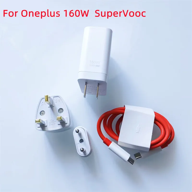 VCK8HACH 160W Charger For OnePlus 12 11 10 R 10T ACE 2 SuperVOOC EU US UK Fast Charging Power Adapter 10A USB C To Type C Cable
VCK8HACH 160W Charger For OnePlus 12 11 10 R 10T ACE 2 SuperVOOC EU US UK Fast Charging Power Adapter 10A USB C To Type C Cable