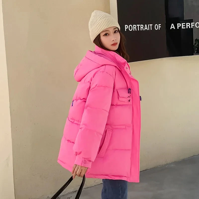 2022 New Winter Jackets Parkas Casual Hooded Cotton Coats Women's Loose Warm Cotton-Padded Coat Parka Snow Padded Outwear Jacket
2022 New Winter Jackets Parkas Casual Hooded Cotton Coats Women's Loose Warm Cotton-Padded Coat Parka Snow Padded Outwear Jacket