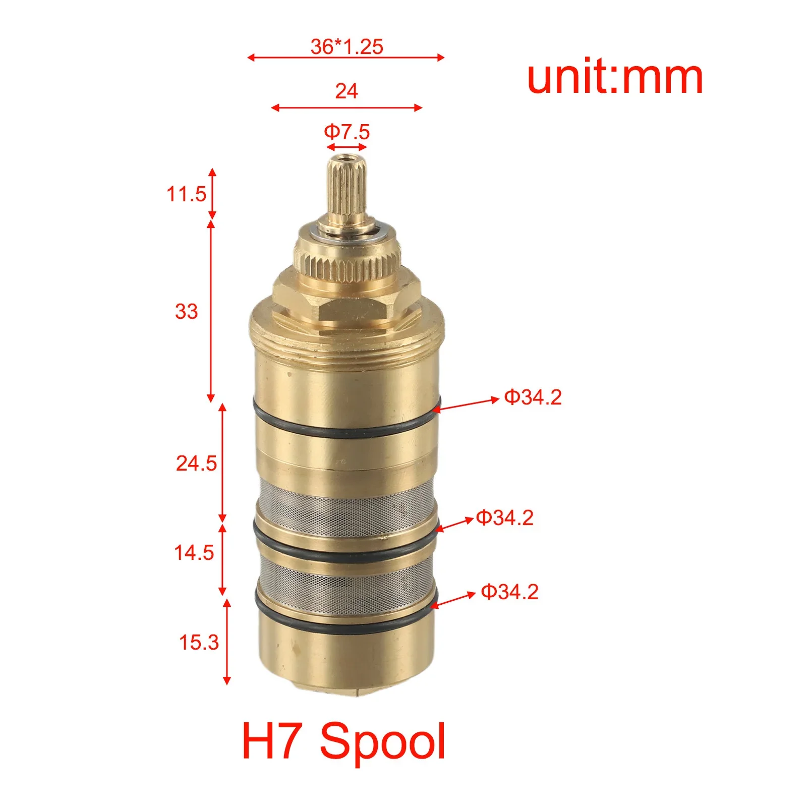 Brass Valve Core Valve Bar All Copper Effortless Installation Optimal Thermostat Performance Repair Kit Shower Mixer
Brass Valve Core Valve Bar All Copper Effortless Installation Optimal Thermostat Performance Repair Kit Shower Mixer
