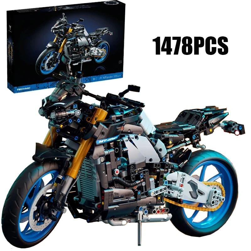 1478 шт. технические MT-10 SP уличные строительные блоки для мотоциклов MOC строительные кирпичи мотоцикл игрушка в подарок для детей 
1478 шт. технические MT-10 SP уличные строительные блоки для мотоциклов MOC строительные кирпичи мотоцикл игрушка в подарок для детей