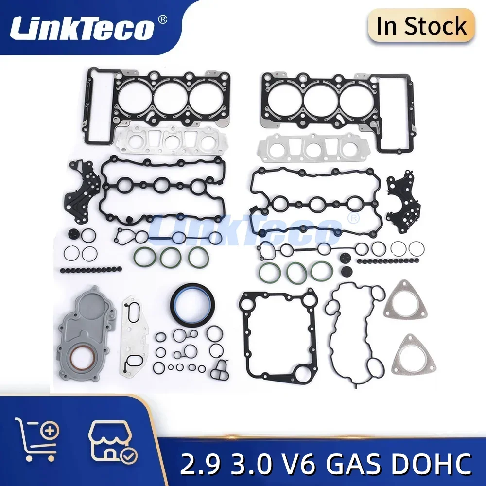 Engine Parts Full Gasket Set Kit 2.8 3.0 3.2 L Gas 04-19 For AUDI A4 A5 A6 A7 A8 Q5 Q7 PORSCHE CAYENNE PANAMERA VW TOUAREG
Engine Parts Full Gasket Set Kit 2.8 3.0 3.2 L Gas 04-19 For AUDI A4 A5 A6 A7 A8 Q5 Q7 PORSCHE CAYENNE PANAMERA VW TOUAREG