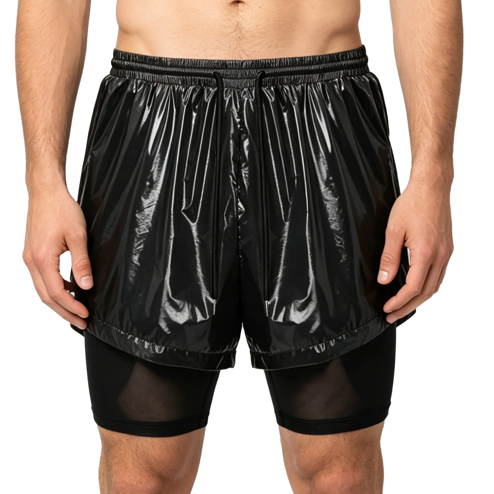 Male Mens Sport Shorts Swim Trunks Drawstring Elastic Waistband Waterproof Double Layer Shorts for Surfing Jet Skiing Wakeboard
Male Mens Sport Shorts Swim Trunks Drawstring Elastic Waistband Waterproof Double Layer Shorts for Surfing Jet Skiing Wakeboard