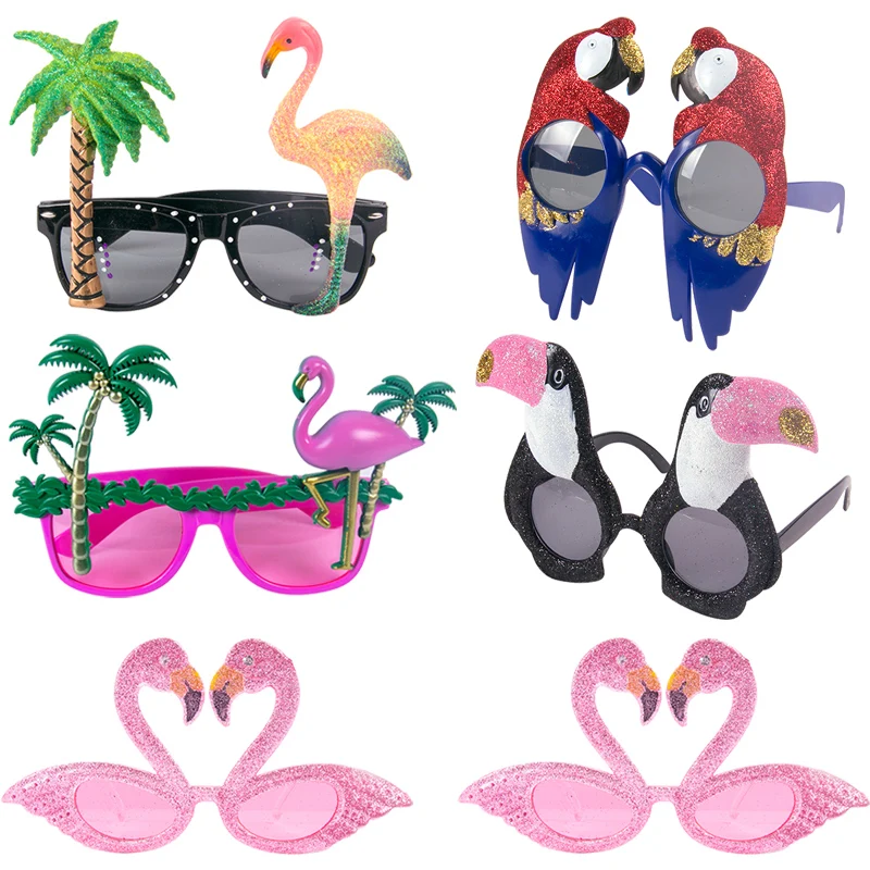 6pcs/set Hawaiian Party Sunglasses Flamingo Funny Glasses Photo Props Pool Beach Party Decor Summer Wedding Birthday Party Decor
6pcs/set Hawaiian Party Sunglasses Flamingo Funny Glasses Photo Props Pool Beach Party Decor Summer Wedding Birthday Party Decor