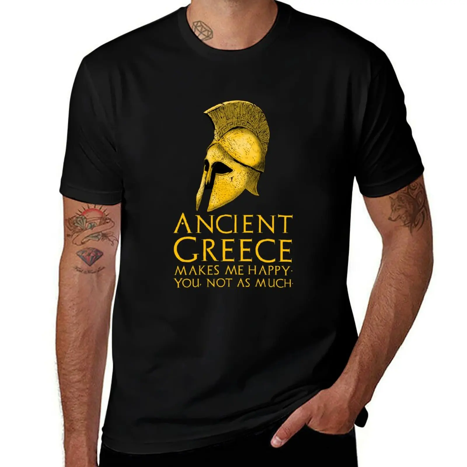 Ancient Greece makes me happy. You, not as much. T-Shirt printed t shirts for man cotton tshirt 100% T-Shirt
Ancient Greece makes me happy. You, not as much. T-Shirt printed t shirts for man cotton tshirt 100% T-Shirt