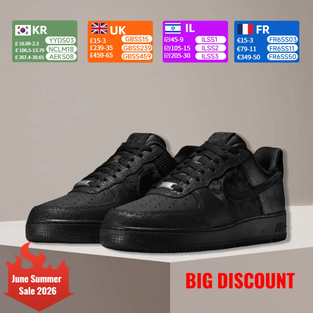 Nike Air Force 1 '07 Unisex Sneakers iconic Design & All-Day Comfort Casual Street Style HQ1977-001
Nike Air Force 1 '07 Unisex Sneakers iconic Design & All-Day Comfort Casual Street Style HQ1977-001