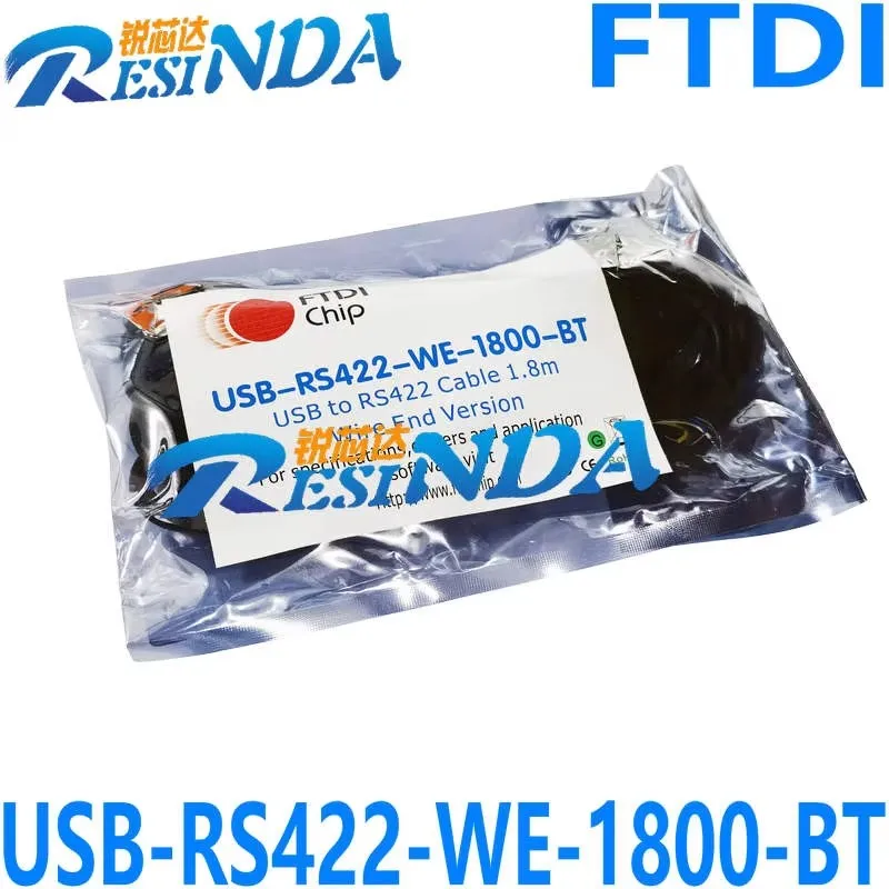 FTDI Spot Genuine USB-RS422-WE-1800-BT Кабель преобразователя последовательного уровня UART 1,8 м
FTDI Spot Genuine USB-RS422-WE-1800-BT Кабель преобразователя последовательного уровня UART 1,8 м