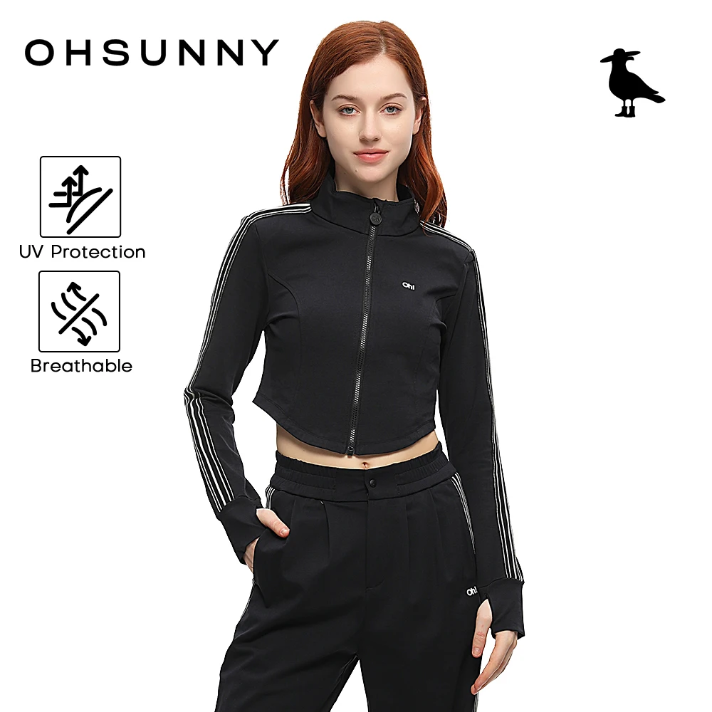 OhSunny High Waist Fitness Top Bomber Jacket Women Stretch Slim Yoga Clothing Running Sports Long-sleeved Retro Coat UPF50+
OhSunny High Waist Fitness Top Bomber Jacket Women Stretch Slim Yoga Clothing Running Sports Long-sleeved Retro Coat UPF50+