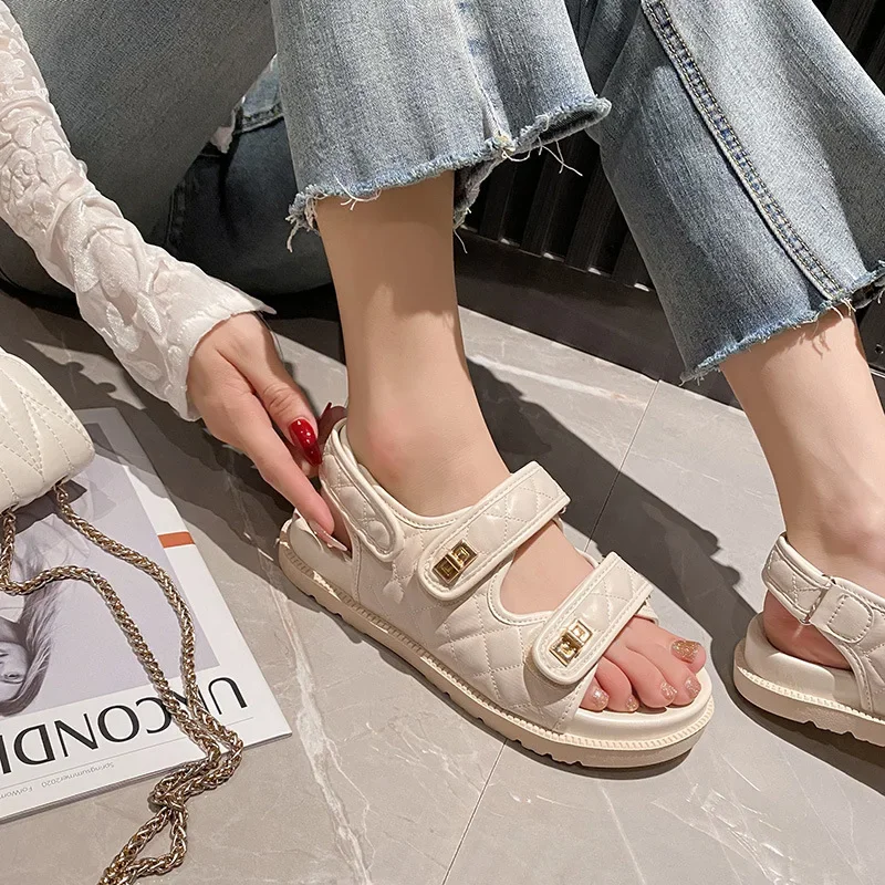 New high-quality platform sandals - Women's wide-open platform sandals - Women's flat sandals - Summer women's shoes
New high-quality platform sandals - Women's wide-open platform sandals - Women's flat sandals - Summer women's shoes
