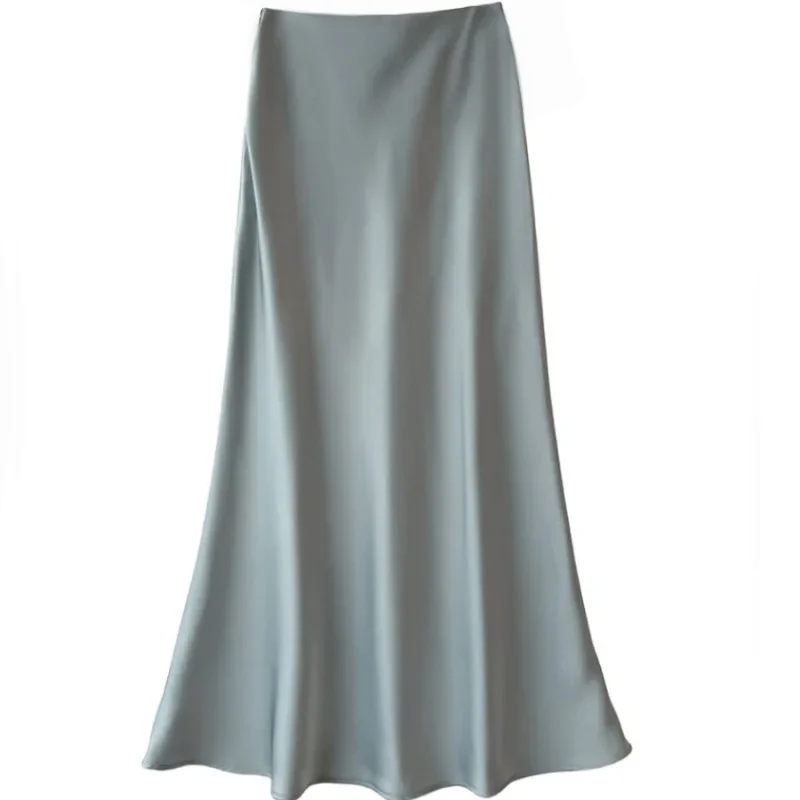 Sexy Skirts for Women Trumpet Solid Summer Ankle-length All-match High Street Fashion Zipper Design Fit Elegant Satin New Chic
Sexy Skirts for Women Trumpet Solid Summer Ankle-length All-match High Street Fashion Zipper Design Fit Elegant Satin New Chic