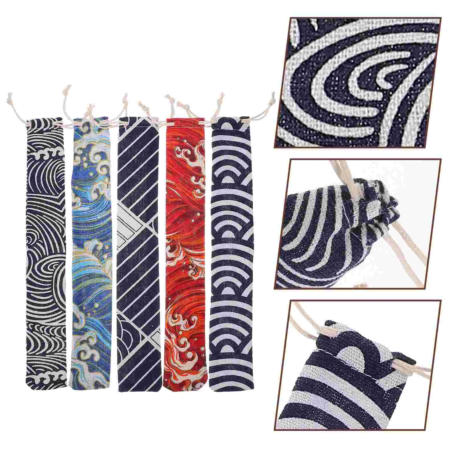 Portable Cutlery Bag Tableware Packaging Bags Straw Drawstring Cloth Polyester Cotton
Portable Cutlery Bag Tableware Packaging Bags Straw Drawstring Cloth Polyester Cotton