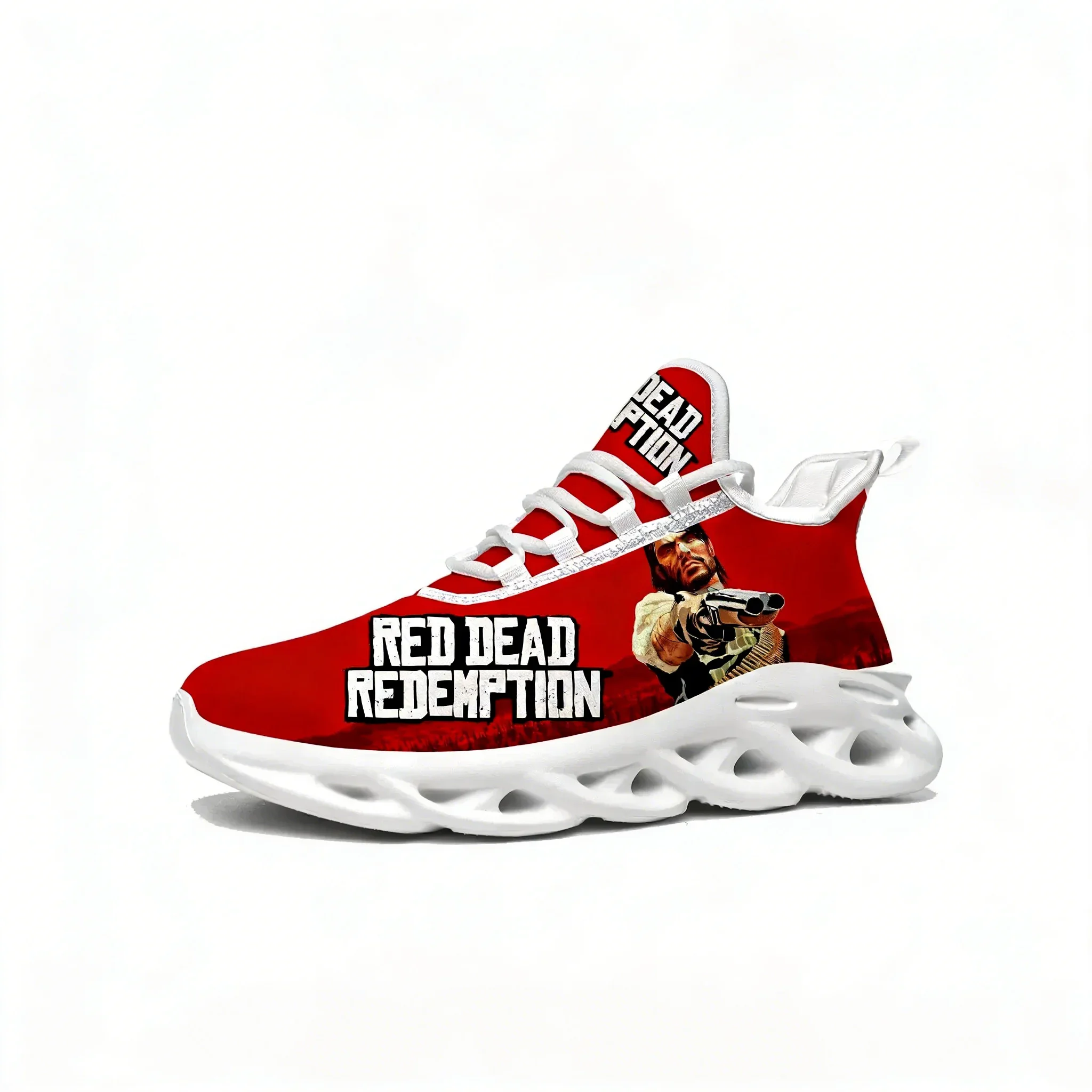 Video Game Red Dead Redemption Flats Sneakers Mens Womens Sports Running Shoes Custom Built Lace Up Shoe
Video Game Red Dead Redemption Flats Sneakers Mens Womens Sports Running Shoes Custom Built Lace Up Shoe