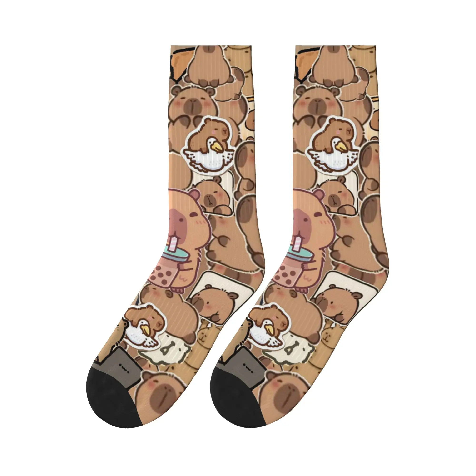 Los capibara Cute Capybara Animal Sports Socks Sweat Absorbing Stockings All Season Long Socks for Unisex Christmas Gifts
Los capibara Cute Capybara Animal Sports Socks Sweat Absorbing Stockings All Season Long Socks for Unisex Christmas Gifts