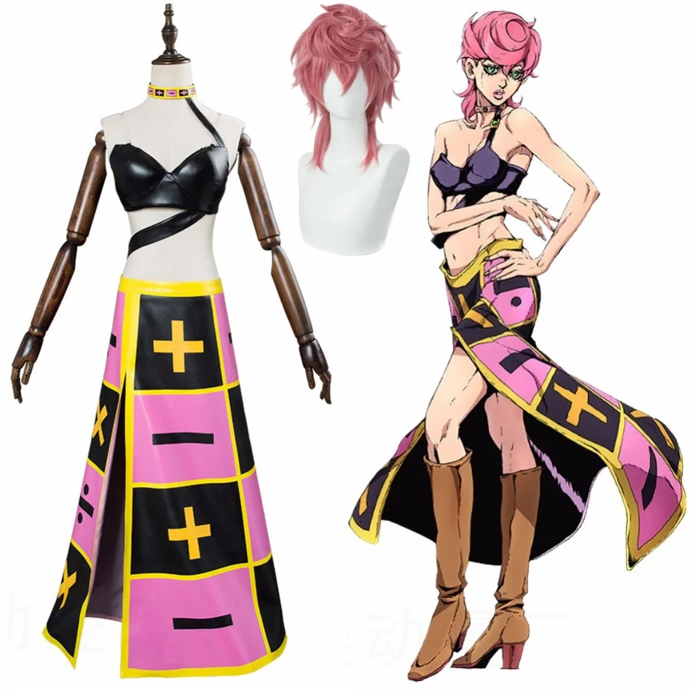 Anime Trish Una Cosplay Spice Girl Costume Wig Woman Christmas Halloween Party Clothing
Anime Trish Una Cosplay Spice Girl Costume Wig Woman Christmas Halloween Party Clothing