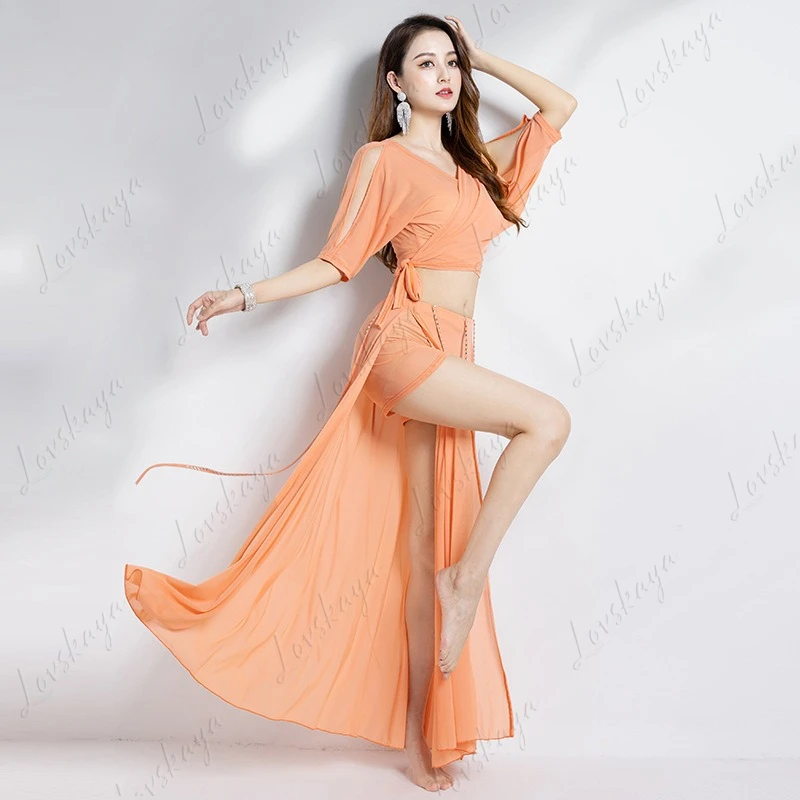 New Style Dance Outfit - Sexy Belly Dance Practice Suit for Beginners - Chinese Style Performance Outfit for Female Dancers
New Style Dance Outfit - Sexy Belly Dance Practice Suit for Beginners - Chinese Style Performance Outfit for Female Dancers