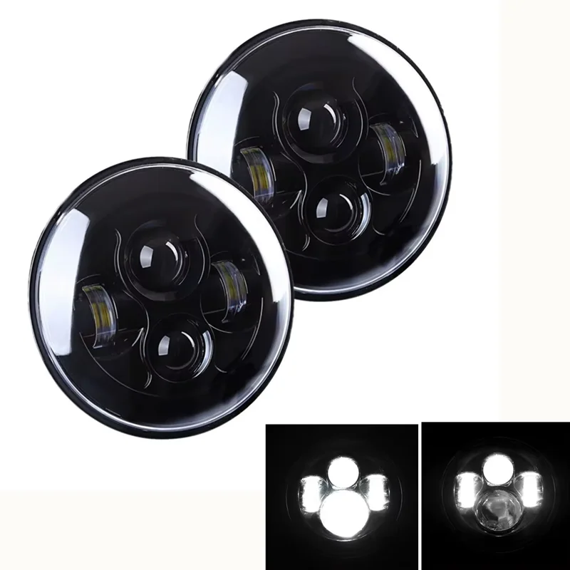 7Inch LED Headlamp 75W Car H4 with Halo Ring Amber Turn Signal For Lada Niva Urban 4x4 suzuki samurai For Jeep Wrangler Off Road
7Inch LED Headlamp 75W Car H4 with Halo Ring Amber Turn Signal For Lada Niva Urban 4x4 suzuki samurai For Jeep Wrangler Off Road