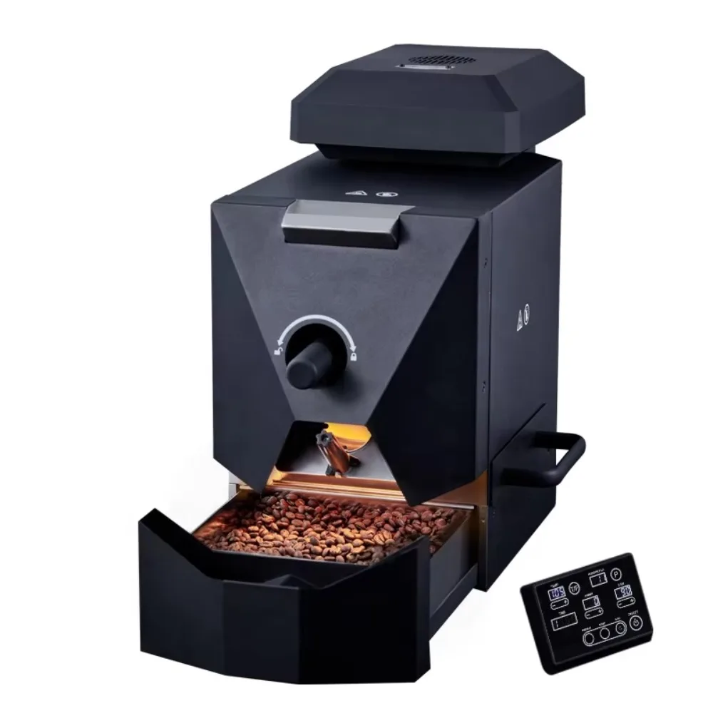 500g Capacity Coffee Roaster Black Warrior Design Home and Light Commercial Bean Roaster
500g Capacity Coffee Roaster Black Warrior Design Home and Light Commercial Bean Roaster
