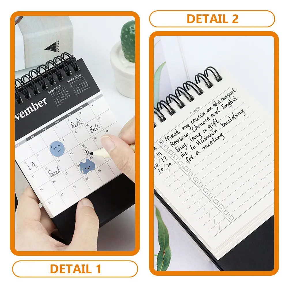 Minimalist Desktop Calendar Paper Standing Month Calendar for Office Home Decorative Desk Accessory Daily Use Organizer
Minimalist Desktop Calendar Paper Standing Month Calendar for Office Home Decorative Desk Accessory Daily Use Organizer