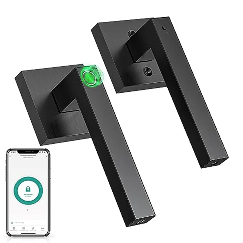 1Set Fingerprint Door Lock Biometric Door Lock Smart Door Handle Door Lock Bedroom Door Lock Black
1Set Fingerprint Door Lock Biometric Door Lock Smart Door Handle Door Lock Bedroom Door Lock Black