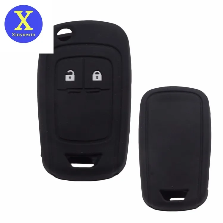 Xinyuexin Silicone Car Key Cover FOB Case for Chevrolet Cruze 2 Button Flip Remote Rubber Key Holder Protection Car Accessories
Xinyuexin Silicone Car Key Cover FOB Case for Chevrolet Cruze 2 Button Flip Remote Rubber Key Holder Protection Car Accessories