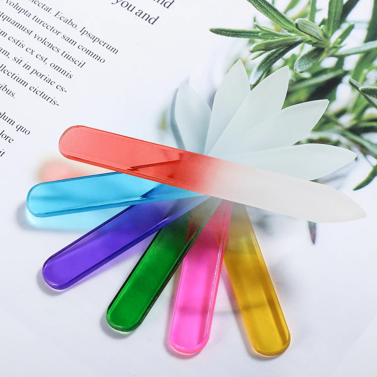6pcs/set 9CM Nail File Crystal Polishing File Glass Nail Art Manicure File for Women Girl Professional Polishing
6pcs/set 9CM Nail File Crystal Polishing File Glass Nail Art Manicure File for Women Girl Professional Polishing