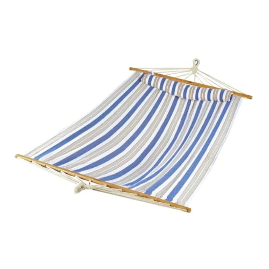 BH-404H 48in Wide Caribbean Hammock w/Pillow, Poolside Patio Backyard Hammock, Includes Straps and Chains, Eco Friendly Polyest
BH-404H 48in Wide Caribbean Hammock w/Pillow, Poolside Patio Backyard Hammock, Includes Straps and Chains, Eco Friendly Polyest